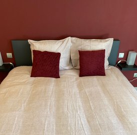Rode slaapkamer